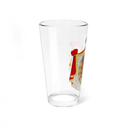 Coat of Arms of the Prince von Metternich-Winneburg (Austria) (Coat of Arms) Pint Glass 16oz - Go Mug Yourself