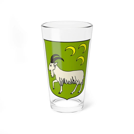 Coat of Arms of the Principality of Abkhazia (Georgia) (Coat of Arms) Pint Glass 16oz 16oz - Go Mug Yourself