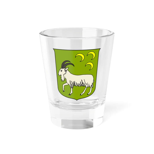 Coat of Arms of the Principality of Abkhazia (Georgia) (Coat of Arms) Shot Glass 1.5oz 1.5oz - Go Mug Yourself