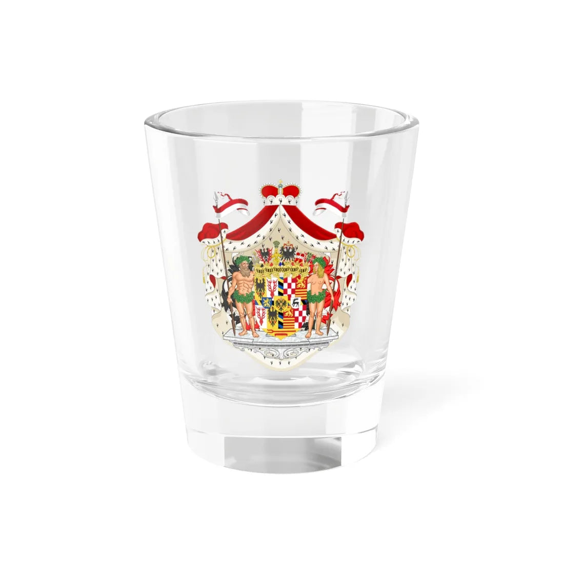 Coat of Arms of the Principality of Schwarzburg-Sondershausen (Germany) (Coat of Arms) Shot Glass 1.5oz 1.5oz - Go Mug Yourself