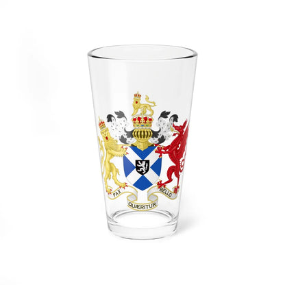 Coat of Arms of the Protectorate in Scotland 1653-1659 (Scotland) (Coat of Arms) Pint Glass 16oz 16oz - Go Mug Yourself