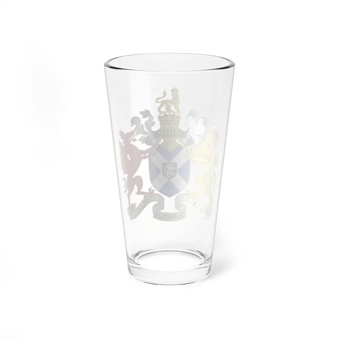 Coat of Arms of the Protectorate in Scotland 1653-1659 (Scotland) (Coat of Arms) Pint Glass 16oz - Go Mug Yourself