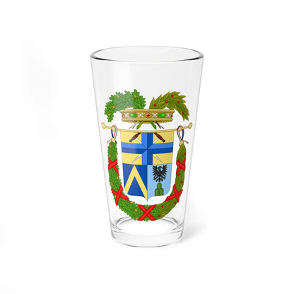 Coat of Arms of the province of Modena until 2006 (Italy) (Coat of Arms) Pint Glass 16oz 16oz - Go Mug Yourself