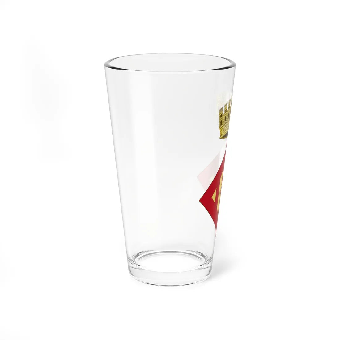 Coat of Arms of the Province of Tarragona (Spain) (Coat of Arms) Pint Glass 16oz - Go Mug Yourself
