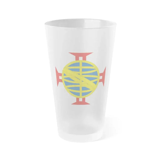 Coat of arms of the Provincia Cisplatina - Frosted Pint Glass 16oz Default Title - Go Mug Yourself