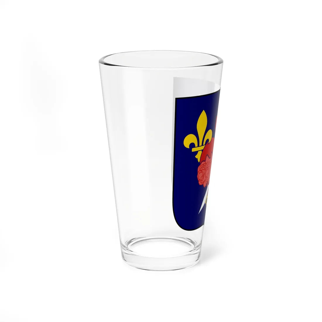 Coat of arms of the Provisional Government of Saskatchewan (Canada) (Coat of Arms) Pint Glass 16oz - Go Mug Yourself