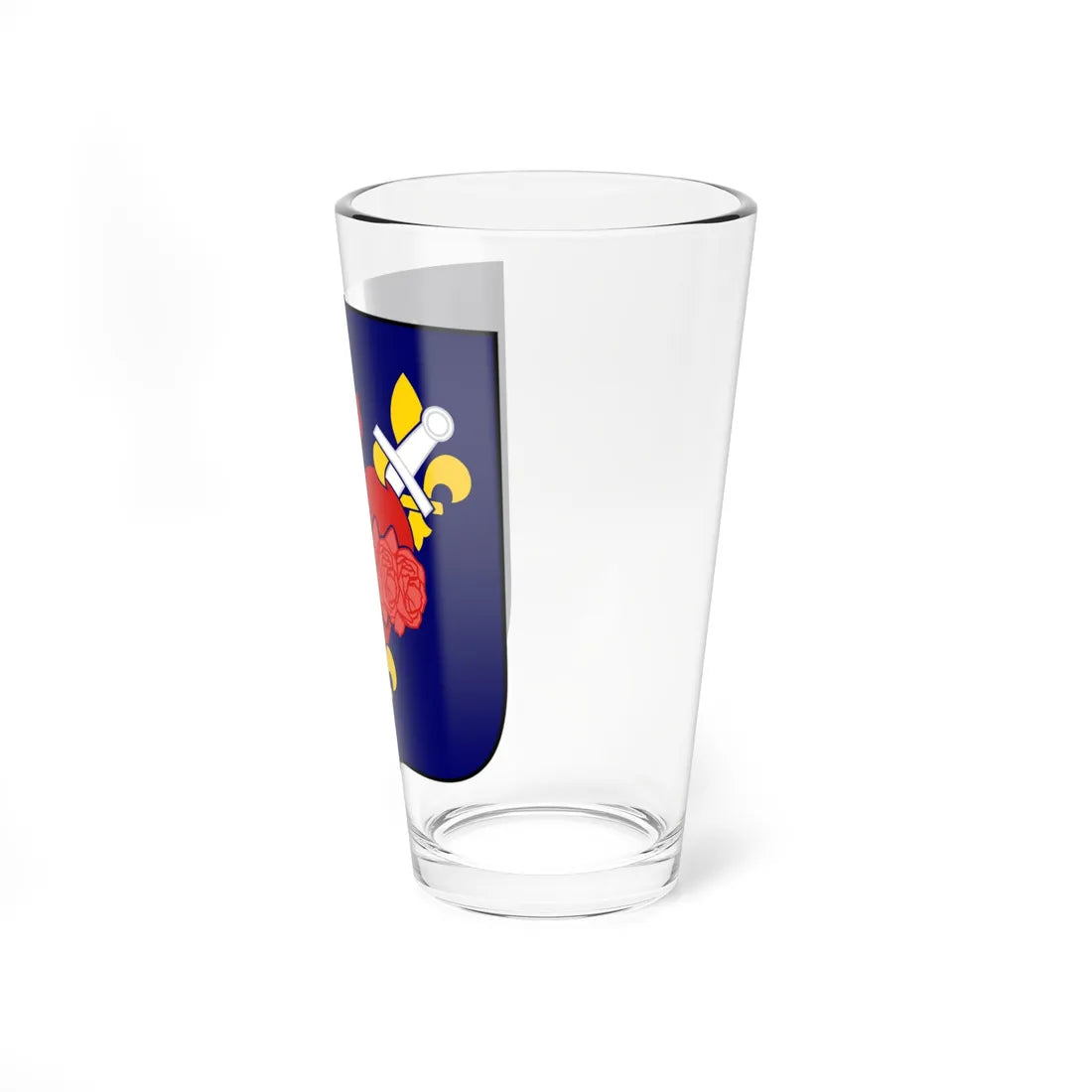 Coat of arms of the Provisional Government of Saskatchewan (Canada) (Coat of Arms) Pint Glass 16oz - Go Mug Yourself