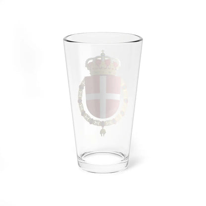 Coat of Arms of the Regiment Saboya (Spain) (Coat of Arms) Pint Glass 16oz - Go Mug Yourself