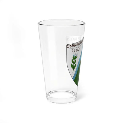 Coat of arms of the Republic of Cospaia (Italy) (Coat of Arms) Pint Glass 16oz - Go Mug Yourself