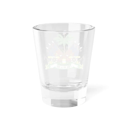 Coat of arms of the Republic of Haiti 1859-1964 (Haiti) (Coat of Arms) Shot Glass 1.5oz - Go Mug Yourself