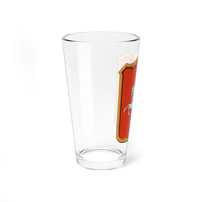 Coat of arms of the Republic of Lithuania. 1920 (Lithuania) (Coat of Arms) Pint Glass 16oz - Go Mug Yourself