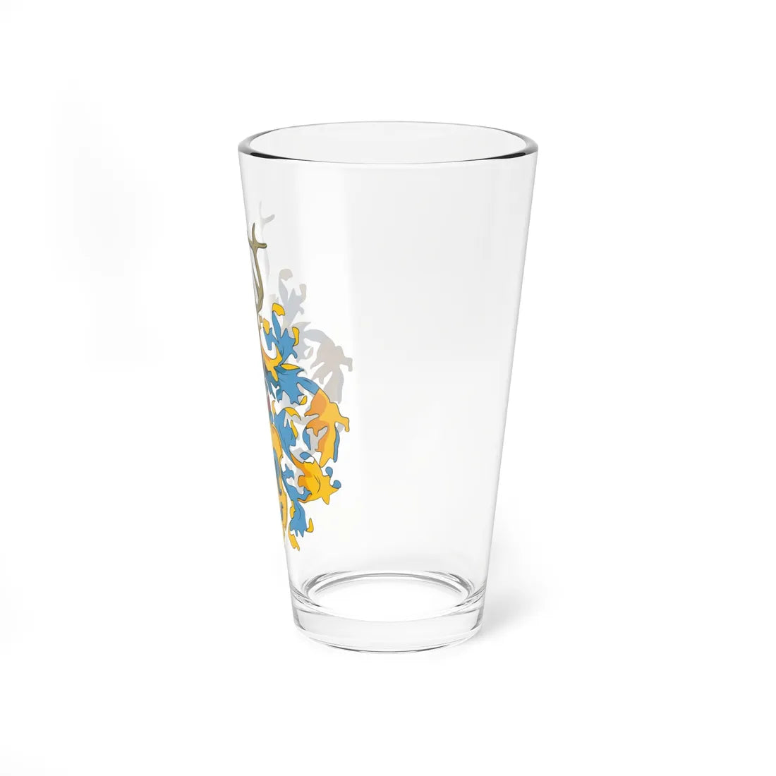 Coat of arms of the Republic of Swellendam (South Africa) (Coat of Arms) Pint Glass 16oz - Go Mug Yourself
