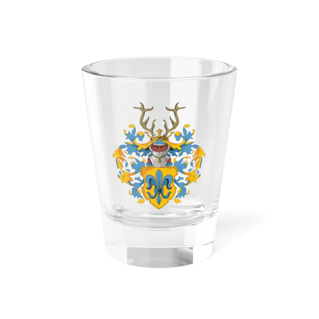 Coat of arms of the Republic of Swellendam (South Africa) (Coat of Arms) Shot Glass 1.5oz 1.5oz - Go Mug Yourself
