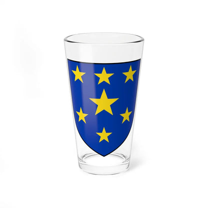 Coat of arms of the Republic of the Congo Léopoldville 1960-1963 (Congo) (Coat of Arms) Pint Glass 16oz 16oz - Go Mug Yourself