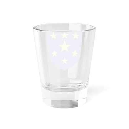 Coat of arms of the Republic of the Congo Léopoldville 1960-1963 (Congo) (Coat of Arms) Shot Glass 1.5oz - Go Mug Yourself