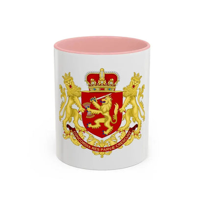Coat of arms of the republic of the united Netherlands (after 1665) - Accent Coffee Mug 11oz Pink - Go Mug Yourself