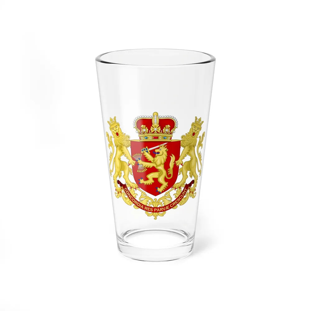 Coat of arms of the republic of the united Netherlands (after 1665) - Pint Glass 16oz-16oz-Go Mug Yourself