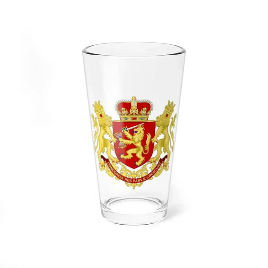Coat of arms of the republic of the united Netherlands (after 1665) - Pint Glass 16oz 16oz - Go Mug Yourself