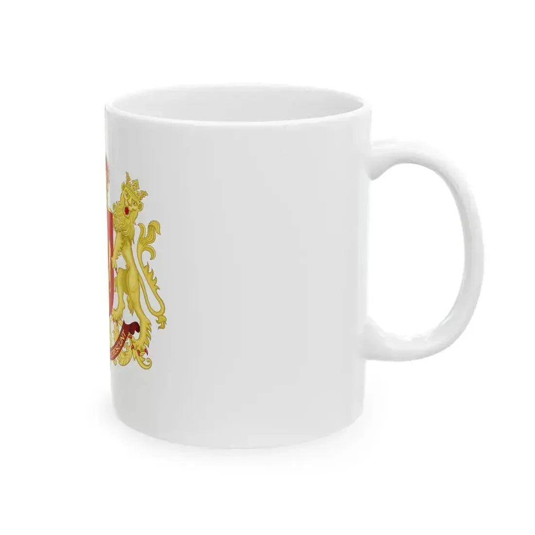 Coat of arms of the republic of the united Netherlands (after 1665) - White Coffee Mug - Go Mug Yourself