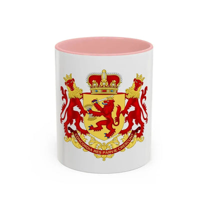 Coat of arms of the republic of the united Netherlands (before 1665) - Accent Coffee Mug 11oz Pink - Go Mug Yourself