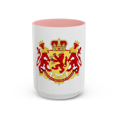 Coat of arms of the republic of the united Netherlands (before 1665) - Accent Coffee Mug 15oz Pink - Go Mug Yourself