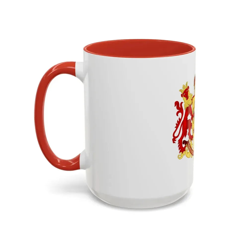 Coat of arms of the republic of the united Netherlands (before 1665) - Accent Coffee Mug - Go Mug Yourself