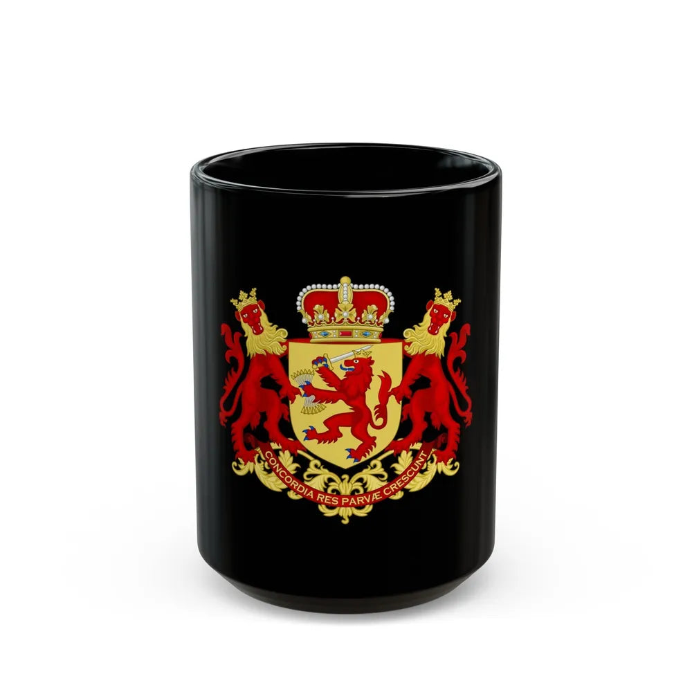 Coat of arms of the republic of the united Netherlands (before 1665) - Black Coffee Mug-15oz-Go Mug Yourself