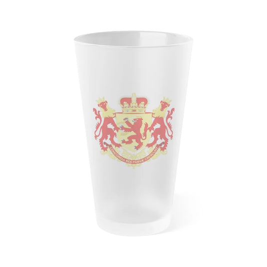 Coat of arms of the republic of the united Netherlands (before 1665) - Frosted Pint Glass 16oz-16oz-Frosted-Go Mug Yourself