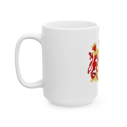 Coat of arms of the republic of the united Netherlands (before 1665) - White Coffee Mug-Go Mug Yourself