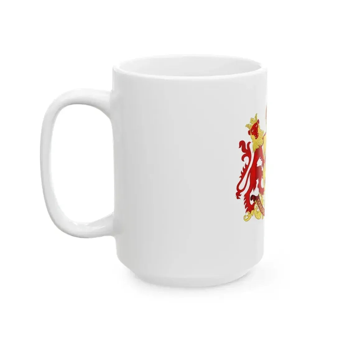 Coat of arms of the republic of the united Netherlands (before 1665) - White Coffee Mug - Go Mug Yourself