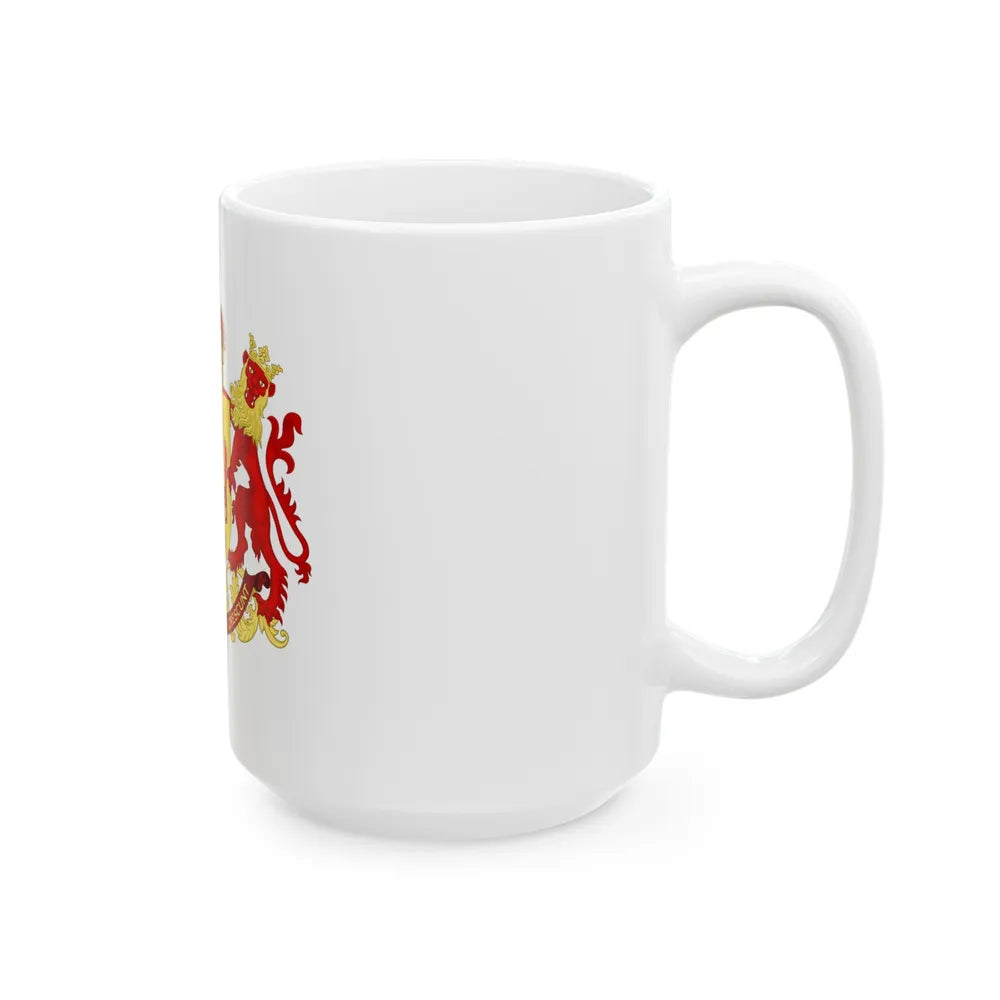 Coat of arms of the republic of the united Netherlands (before 1665) - White Coffee Mug-Go Mug Yourself