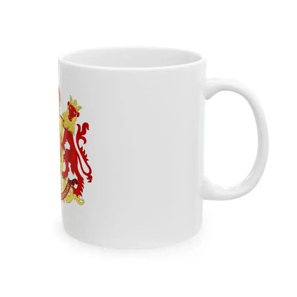Coat of arms of the republic of the united Netherlands (before 1665) - White Coffee Mug - Go Mug Yourself