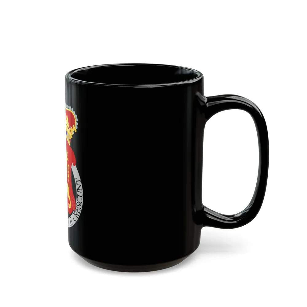 Coat of arms of the Republic of the United Netherlands - Black Coffee Mug-Go Mug Yourself