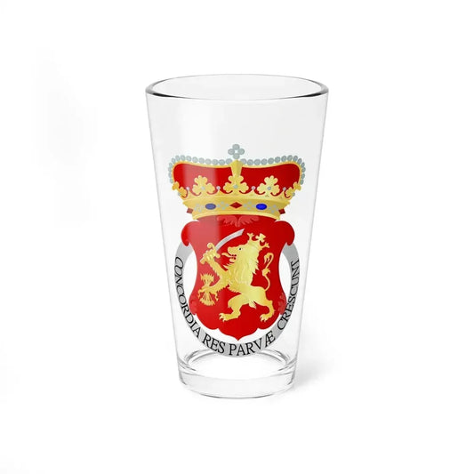 Coat of arms of the Republic of the United Netherlands - Pint Glass 16oz 16oz - Go Mug Yourself