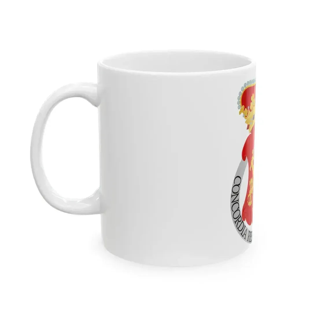 Coat of arms of the Republic of the United Netherlands - White Coffee Mug - Go Mug Yourself