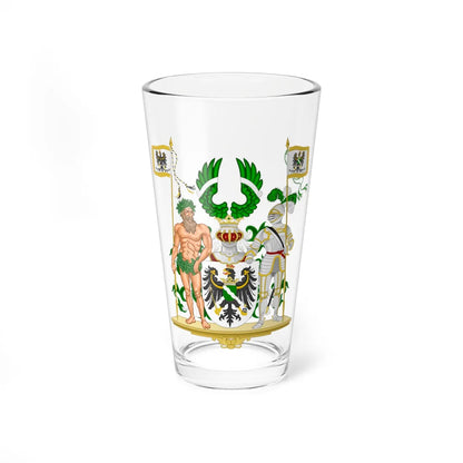 Coat of Arms of the Rheinland (Germany) (Coat of Arms) Pint Glass 16oz 16oz - Go Mug Yourself