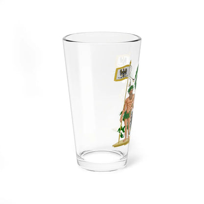 Coat of Arms of the Rheinland (Germany) (Coat of Arms) Pint Glass 16oz - Go Mug Yourself