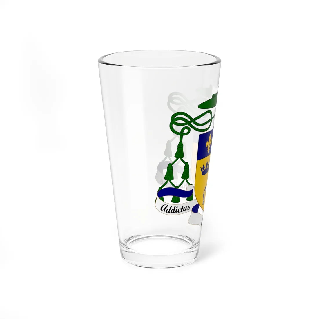Coat of Arms of the Roman Catholic Diocese of East Anglia (England) (Coat of Arms) Pint Glass 16oz - Go Mug Yourself