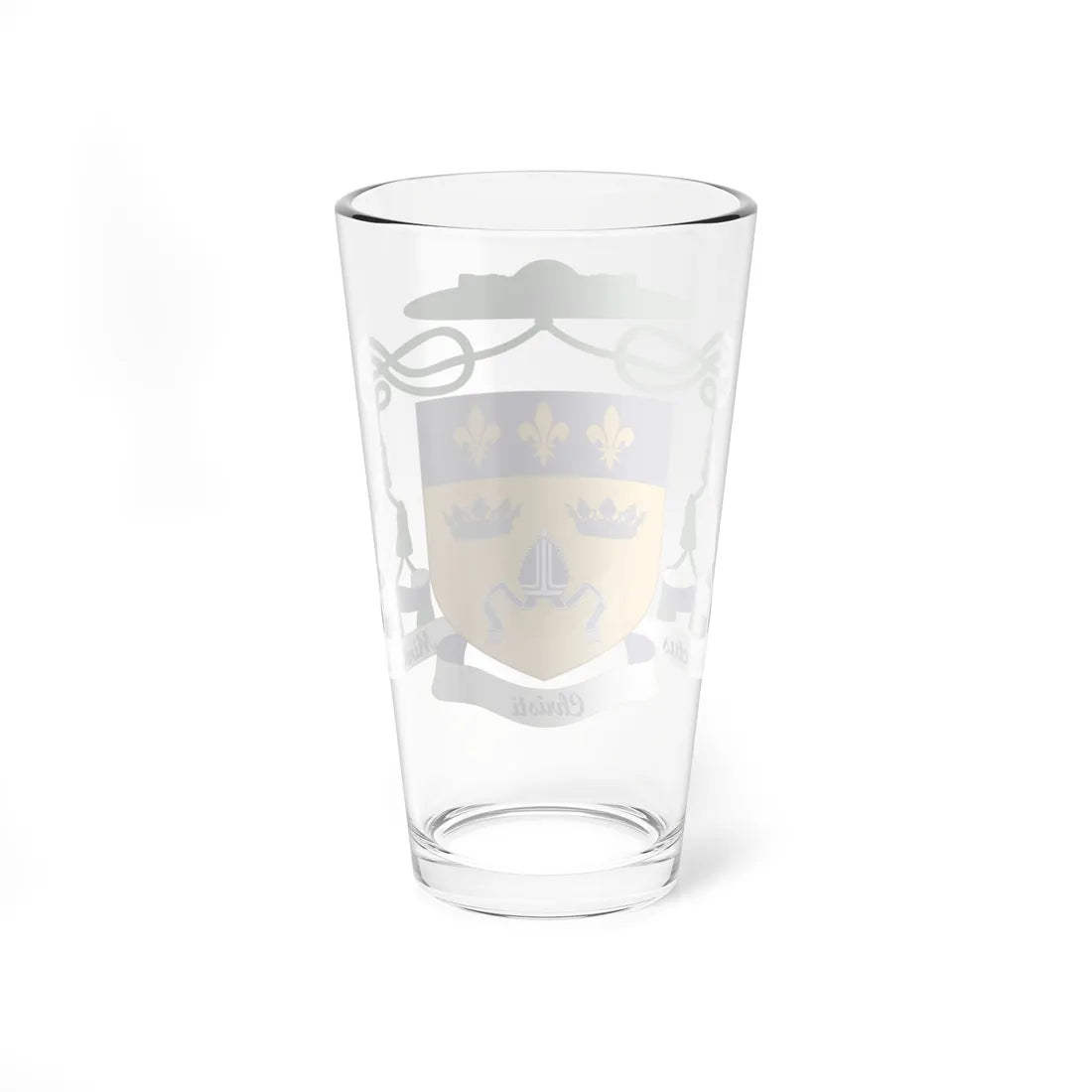 Coat of Arms of the Roman Catholic Diocese of East Anglia (England) (Coat of Arms) Pint Glass 16oz - Go Mug Yourself