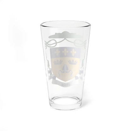Coat of Arms of the Roman Catholic Diocese of East Anglia (England) (Coat of Arms) Pint Glass 16oz - Go Mug Yourself