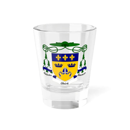 Coat of Arms of the Roman Catholic Diocese of East Anglia (England) (Coat of Arms) Shot Glass 1.5oz 1.5oz - Go Mug Yourself