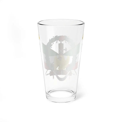 Coat of arms of the Roman Republic 1849 (Italy) (Coat of Arms) Pint Glass 16oz - Go Mug Yourself