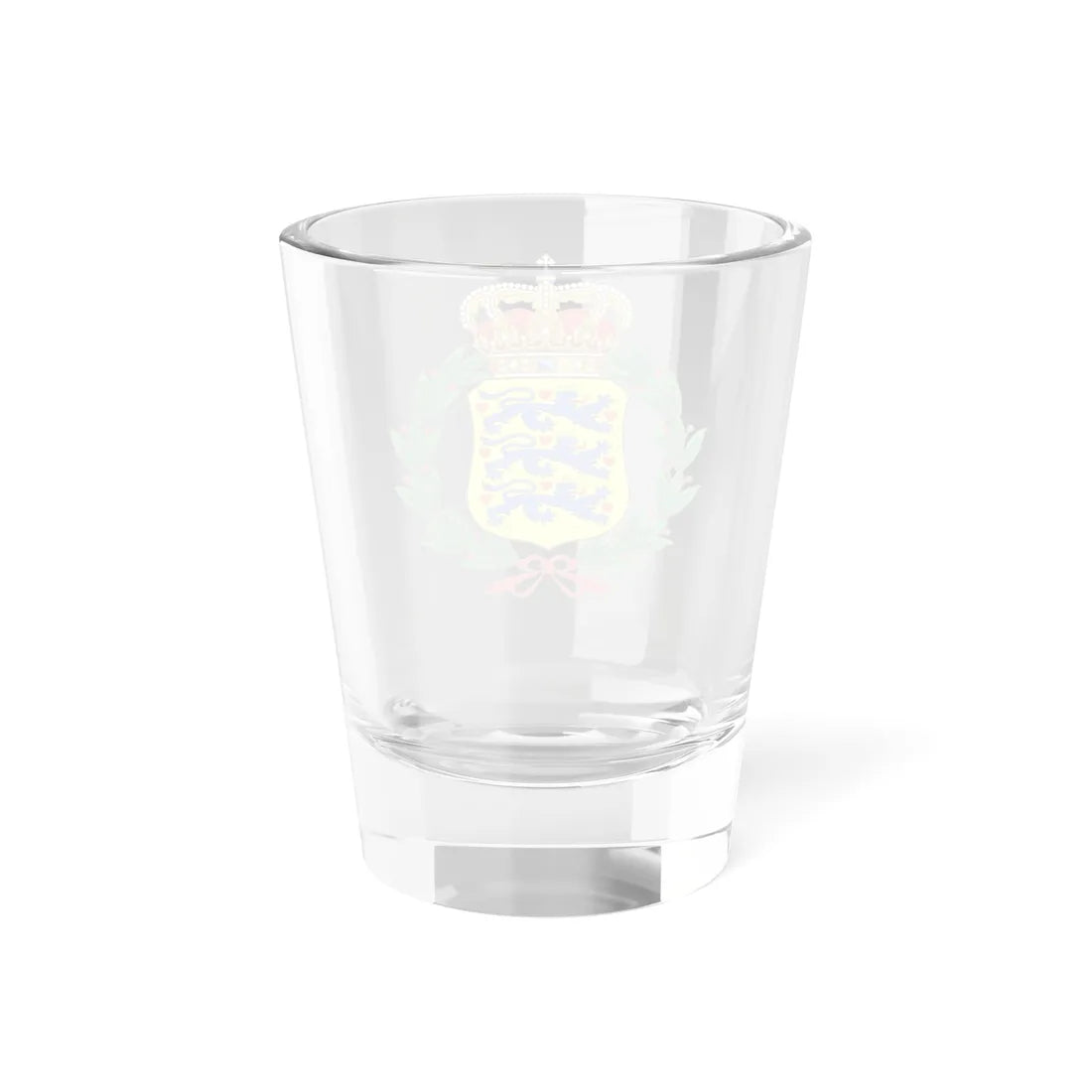 Coat of arms of the Royal Danish Army (Denmark) (Coat of Arms) Shot Glass 1.5oz - Go Mug Yourself