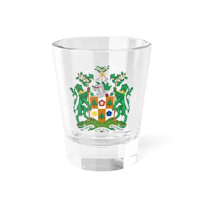 Coat of Arms of the Royal Forestry Society (United Kingdom) (Coat of Arms) Shot Glass 1.5oz 1.5oz - Go Mug Yourself