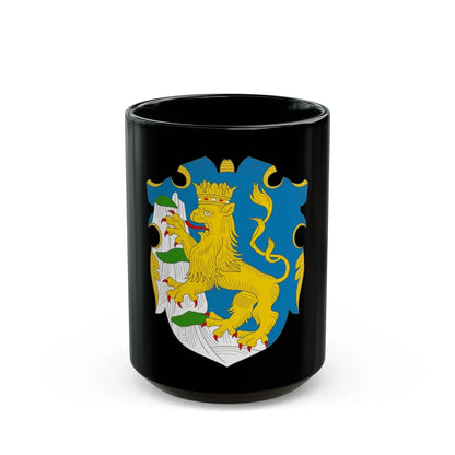 Coat of arms of the Rus Voivodship - Black Coffee Mug-15oz-Go Mug Yourself