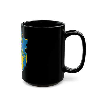 Coat of arms of the Rus Voivodship - Black Coffee Mug-Go Mug Yourself