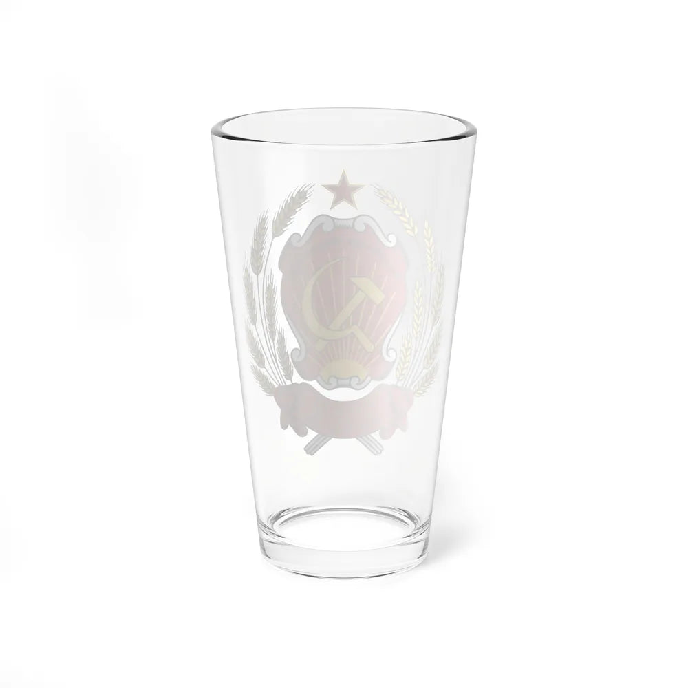 Coat of arms of the Russian Federation (1992-1993) - Pint Glass 16oz-Go Mug Yourself