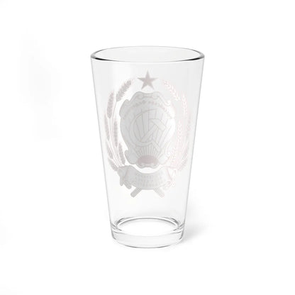 Coat of arms of the Russian Federation 1992-1993 printed version FireBrick (Russia) (Coat of Arms) Pint Glass 16oz - Go Mug Yourself