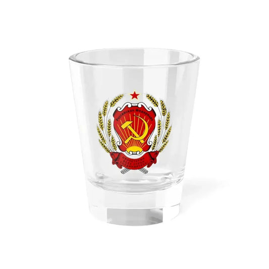 Coat of arms of the Russian Federation (1992-1993) - Shot Glass 1.5oz 1.5oz - Go Mug Yourself