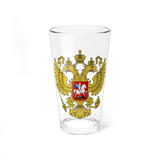 Coat of Arms of the Russian Federation 2 - Pint Glass 16oz 16oz - Go Mug Yourself